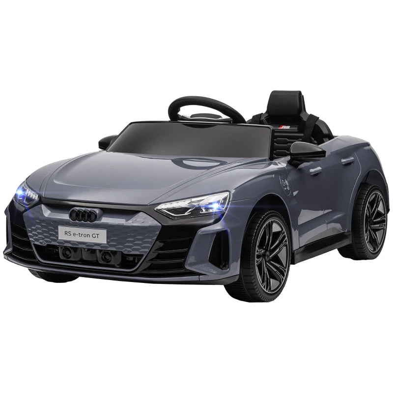 Voiture électrique enfant Audi RS e-tron GT blanche