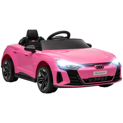 Voiture électrique enfant Audi RS e-tron GT blanche