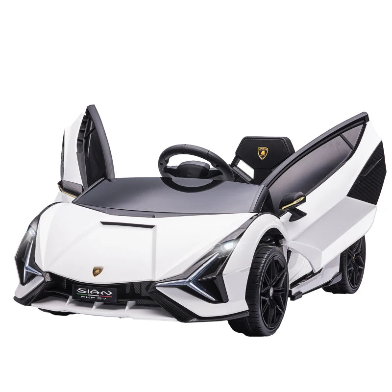 Voiture électrique enfant Lamborghini Sian rouge