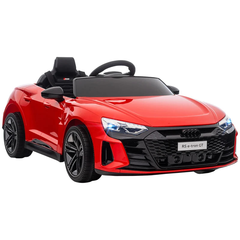Voiture électrique enfant Audi RS e-tron GT blanche