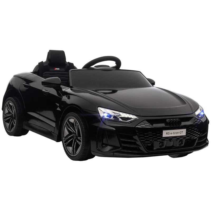 Voiture électrique enfant Audi RS e-tron GT blanche