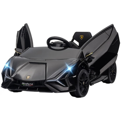 Voiture électrique enfant Lamborghini Sian rouge