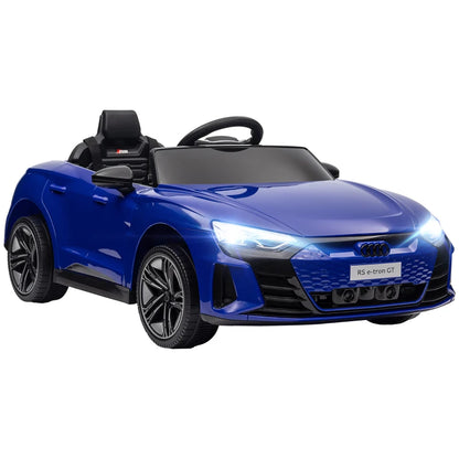 Voiture électrique enfant Audi RS e-tron GT blanche