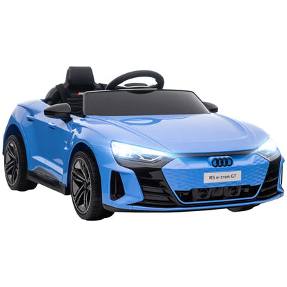 Voiture électrique enfant Audi RS e-tron GT blanche